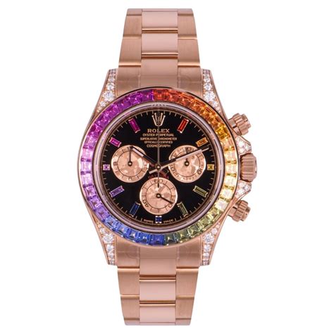 rainbow watch rolex price|rolex 116595 price.